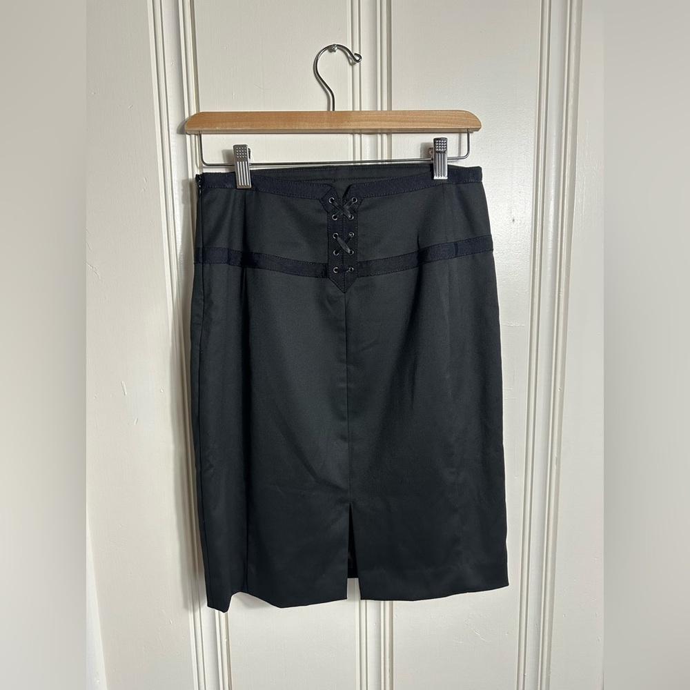Express Design Studio. Black pencil skirt. Size 2